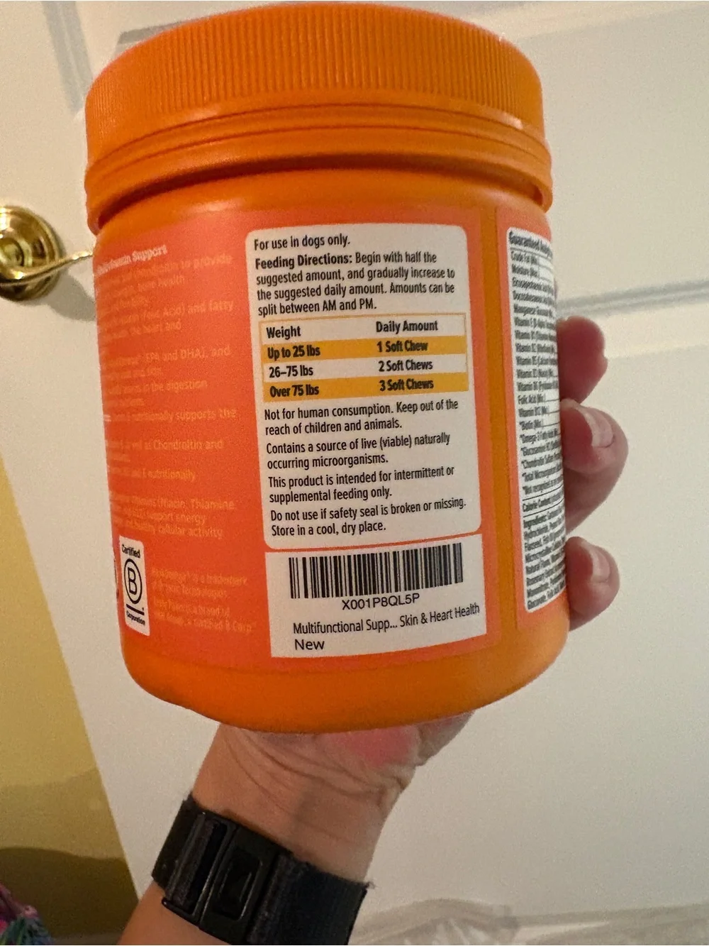 ZestyPaws 8-in-1 Multivitamin Dog chews